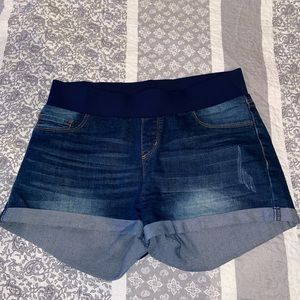 Maternity Jean Shorts by S.O.N.G.